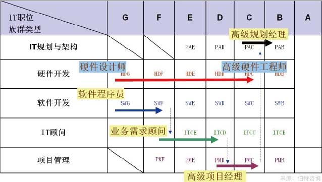 職業(yè)發(fā)展通道設計